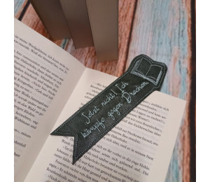 Stickserie ITH - Lesezeichen Bücher Liebe